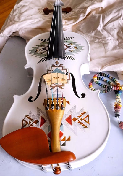 Native American Spirit Violin - Rozanna's Violins
