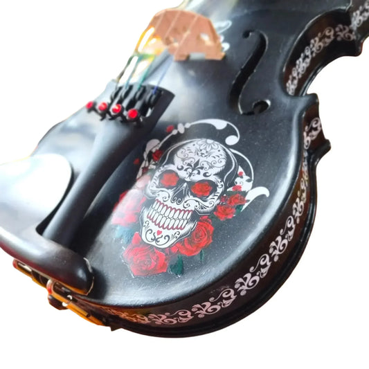 Cinco de Mayo Black 1/4 Violin Outfit - Rozanna's Violins