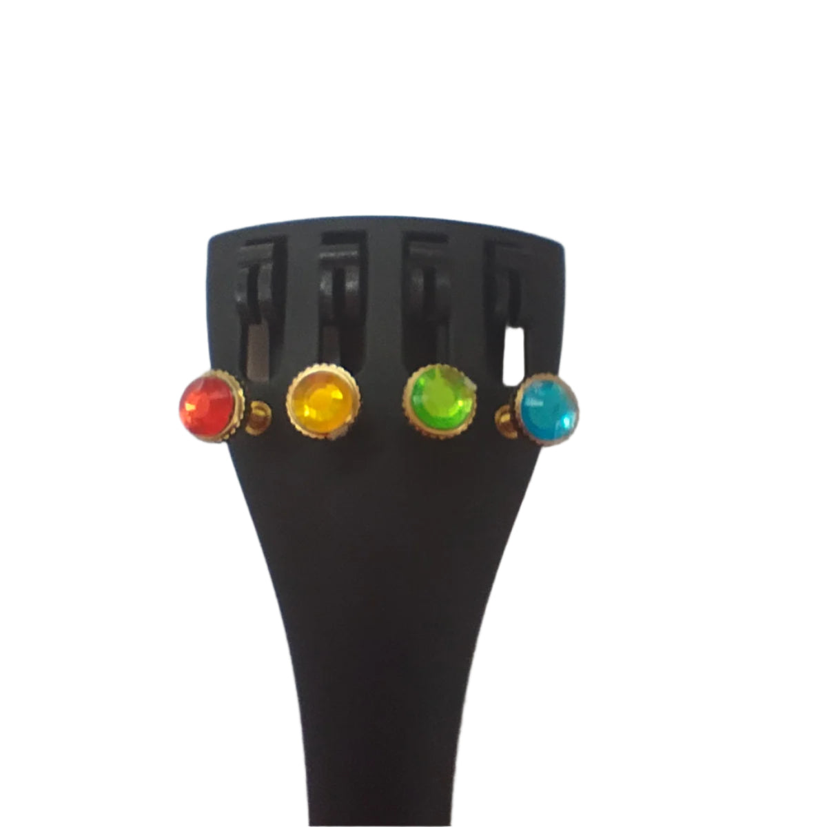 Color Coded Crystaline Violin Tailpiece