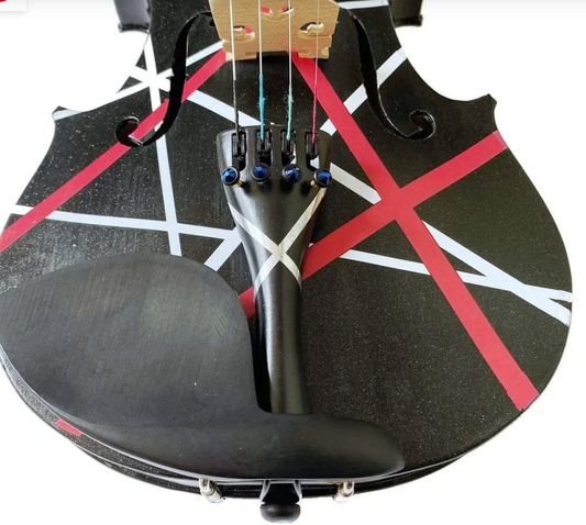 Wrap Violin Outfit w/ Red Carbon Fiber Case & Bow - Rozanna's Violins