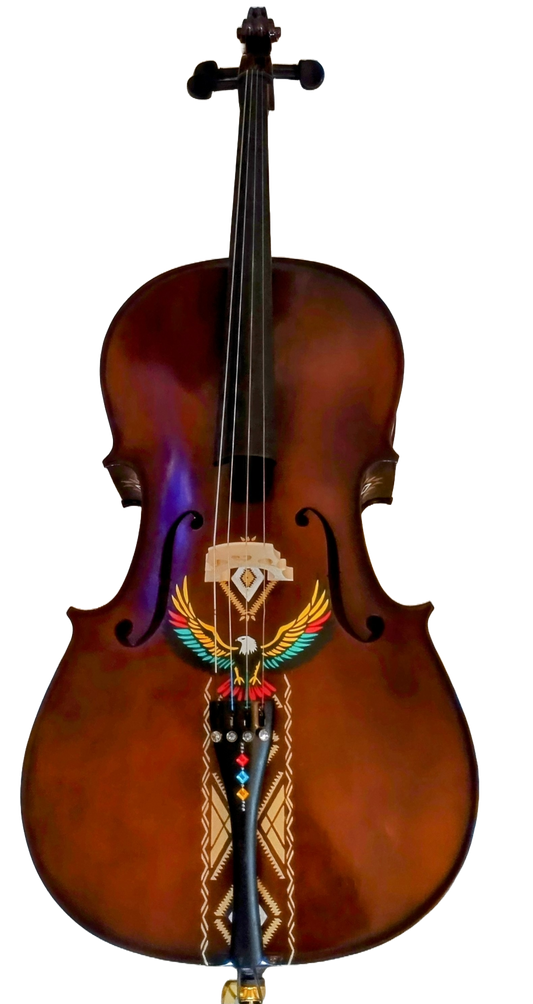 Native American Spirit Cello - Rozanna's Violins