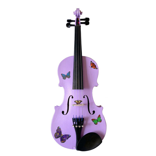 Rozanna's Violins Butterfly Dream Lavender Violin Outfit - Rozanna's Violins