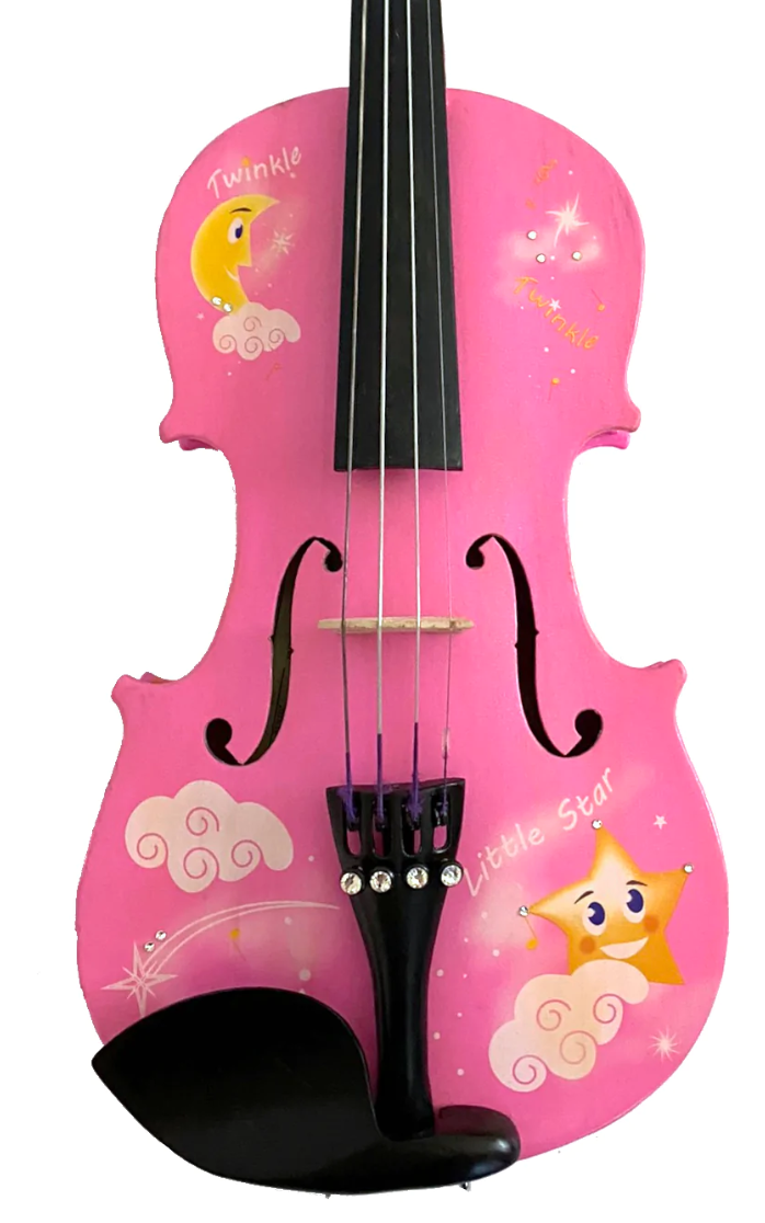 Pink Twinkle Star Violin Outfit