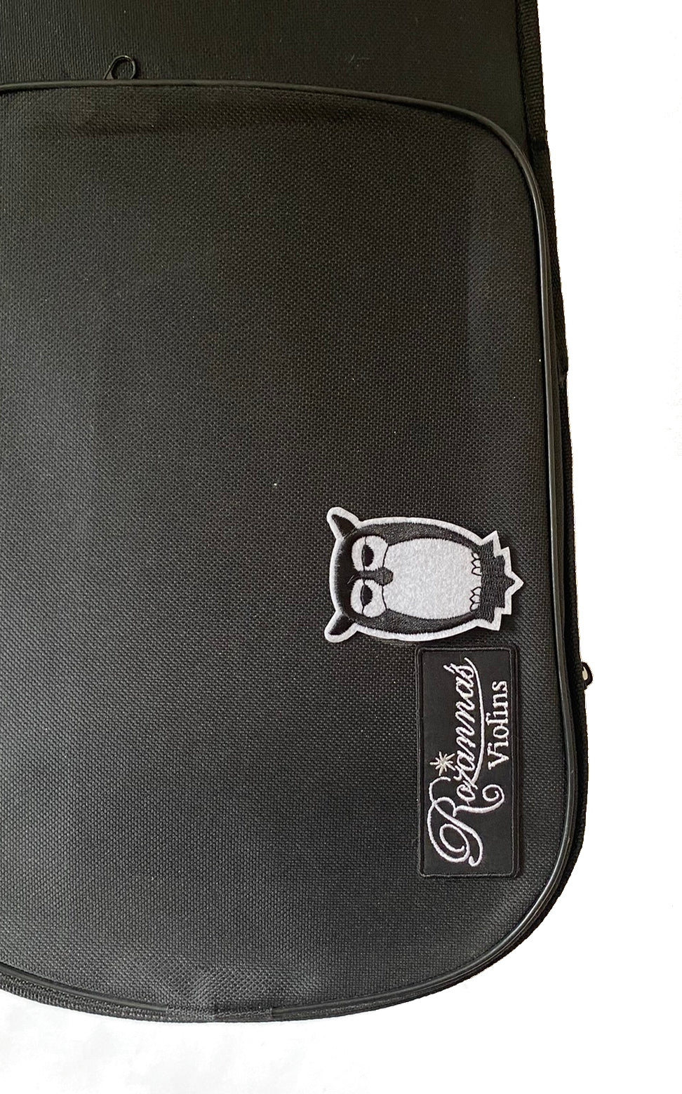 Rozanna's Mystic Owl Midnight Black Glitter Violin