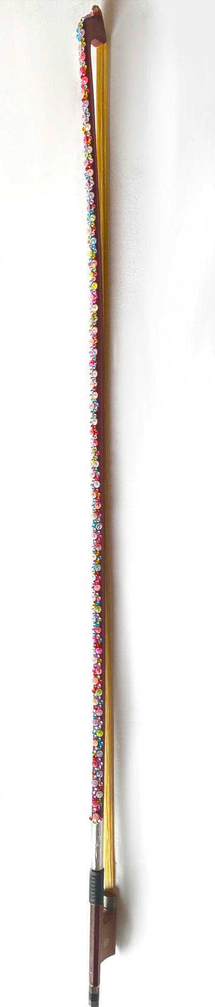 Rozanna's Bling Multi Color Violin Bow - Rozanna's Violins
