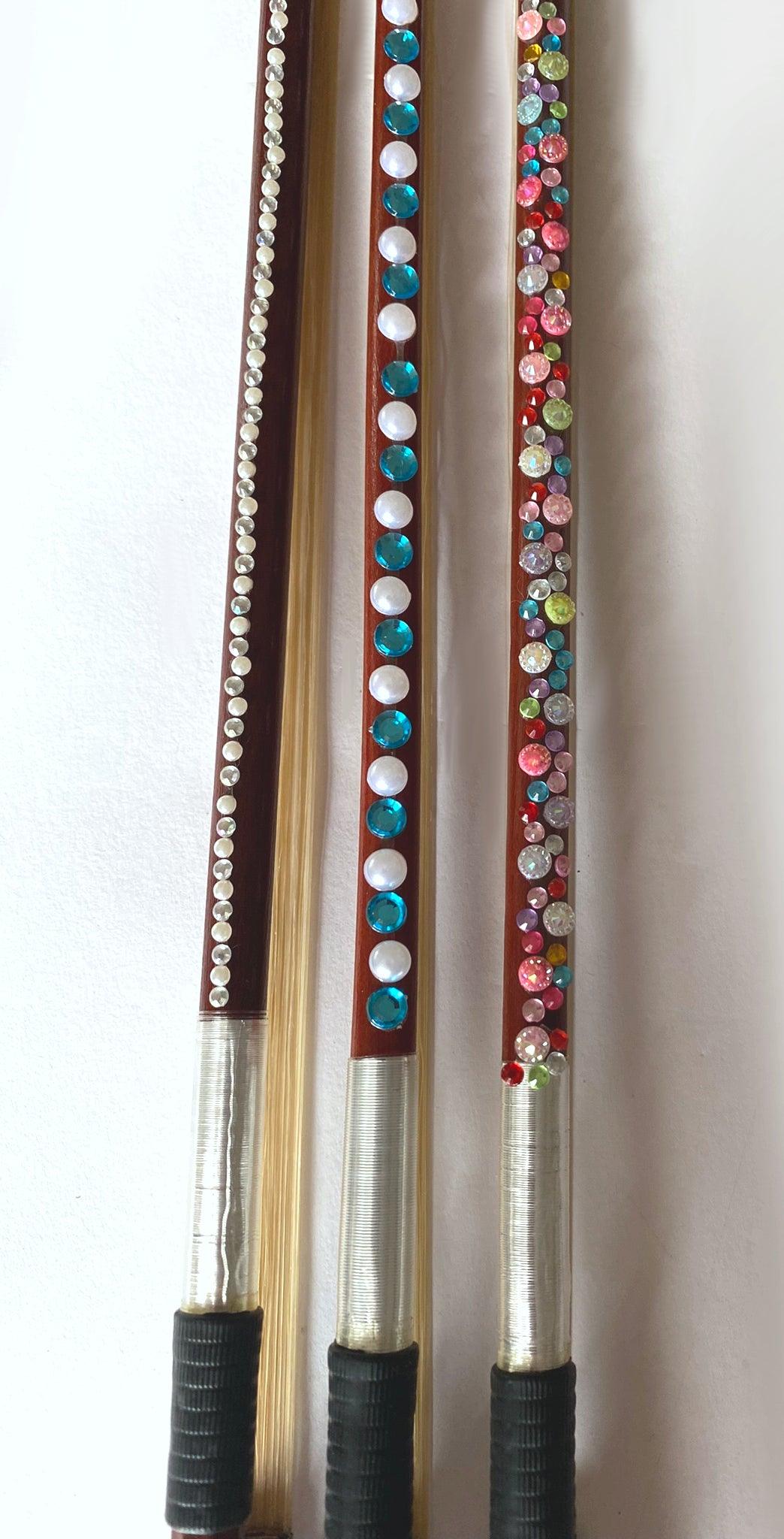 Rozanna's Bling Multi Color Violin Bow - Rozanna's Violins