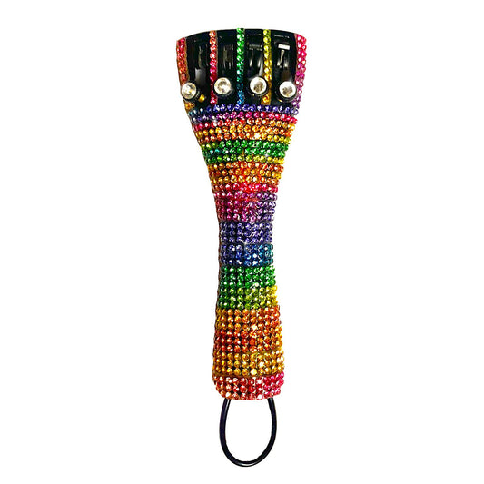 Rozanna's Rainbow Crystal Violin Tailpiece - Rozanna's Violins