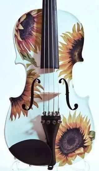 Sunflower White 1/2 Violin Outfit SUPER SAVINGS - Rozanna's Violins