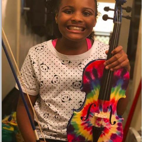Little Miss Flint's Violin & A Mission To Inspire! - Rozanna's Violins