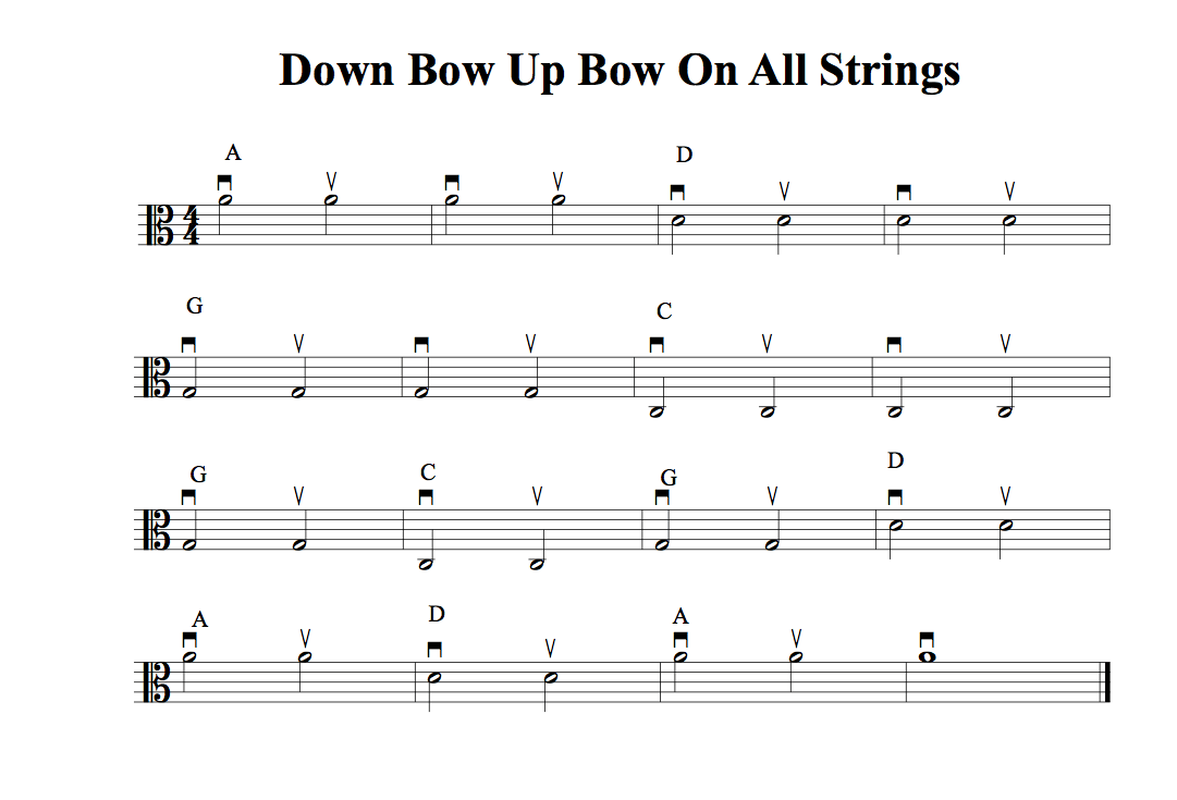 Viola Bow Stroke: Elbow Height, Arm Weight - Rozanna's Violins
