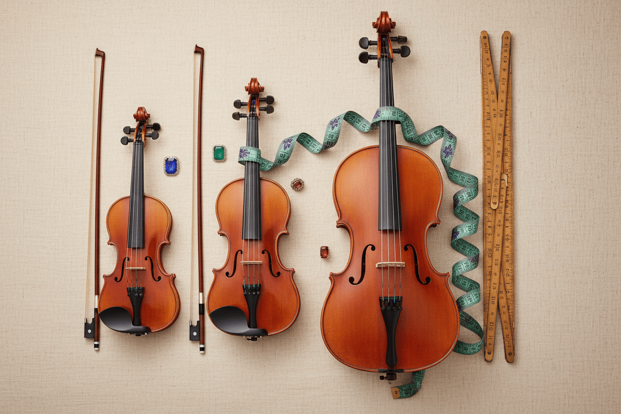 String Instrument Sizing: Fit, Balance & Technique – Rozanna's Violins