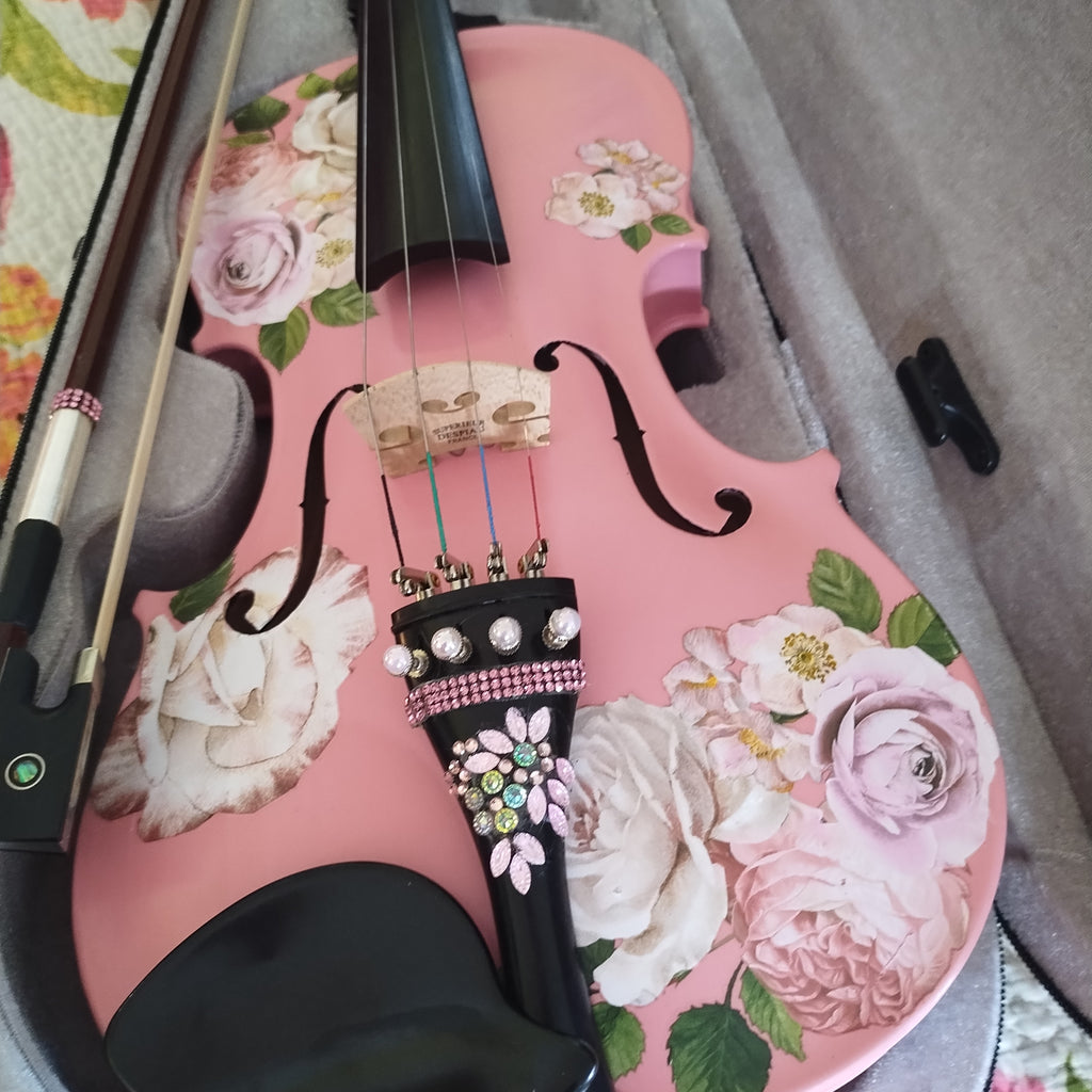 Rose Deluxe Violin Outfit | Romanian Tonewoods & French Bridge