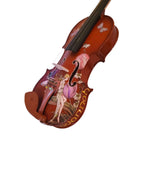 Fairy Violin II Outfit | Pastel Crystal Fine Tuners & Brazilwood Bow - Rozanna's Violins