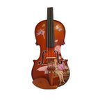 Fairy Violin II Outfit | Pastel Crystal Fine Tuners & Brazilwood Bow - Rozanna's Violins