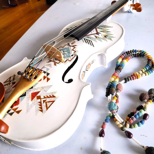 Native American Spirit Violin - Rozanna's Violins