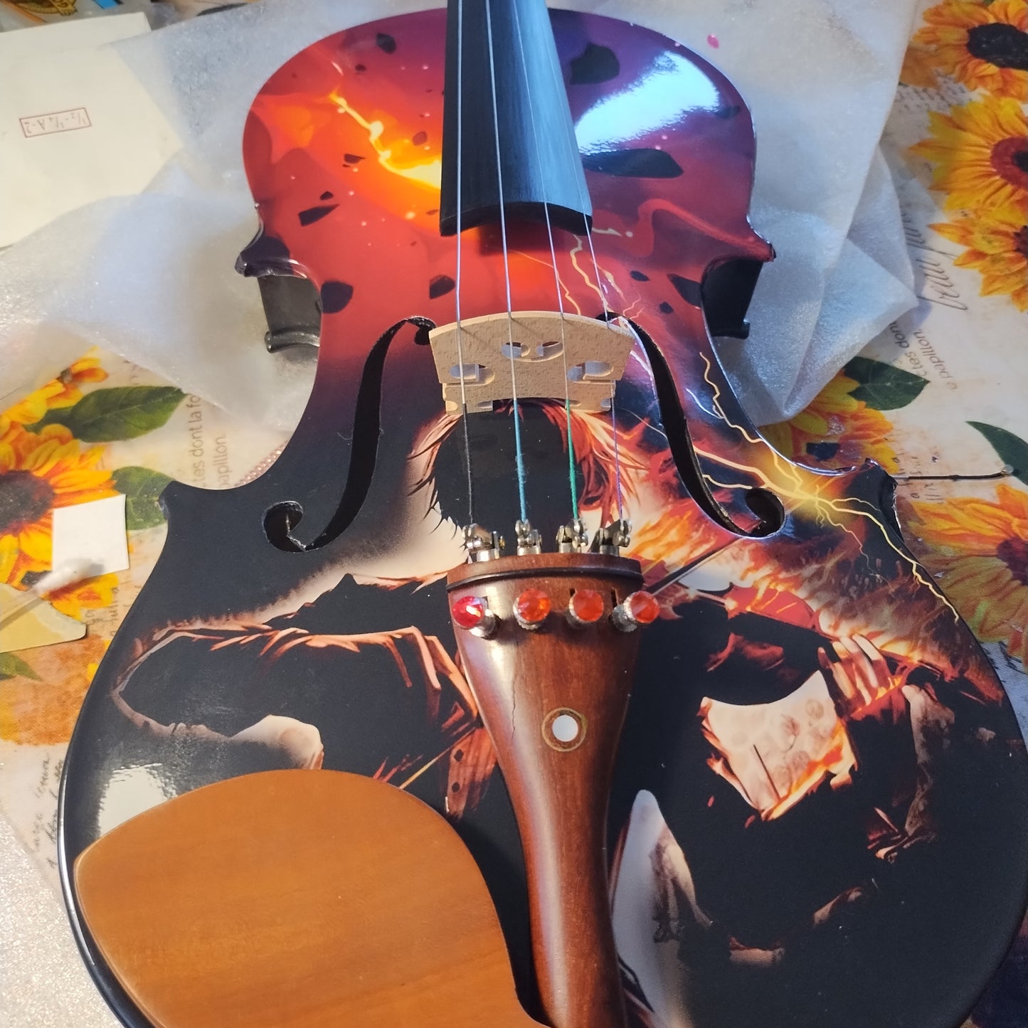 Lightning Boy Anime Violin Outfit