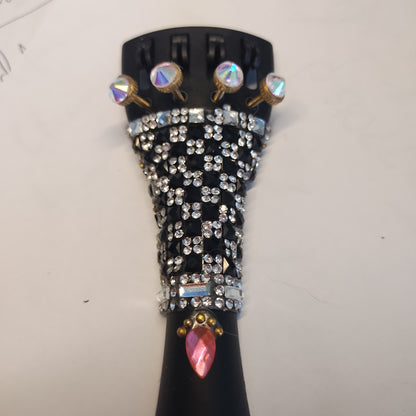 Tuxedo Bling Violin Tailpiece