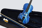 Rozanna's Blue Lightning Violin Outfit | Carbon Fiber Bow & Crystal Tuners - Rozanna's Violins