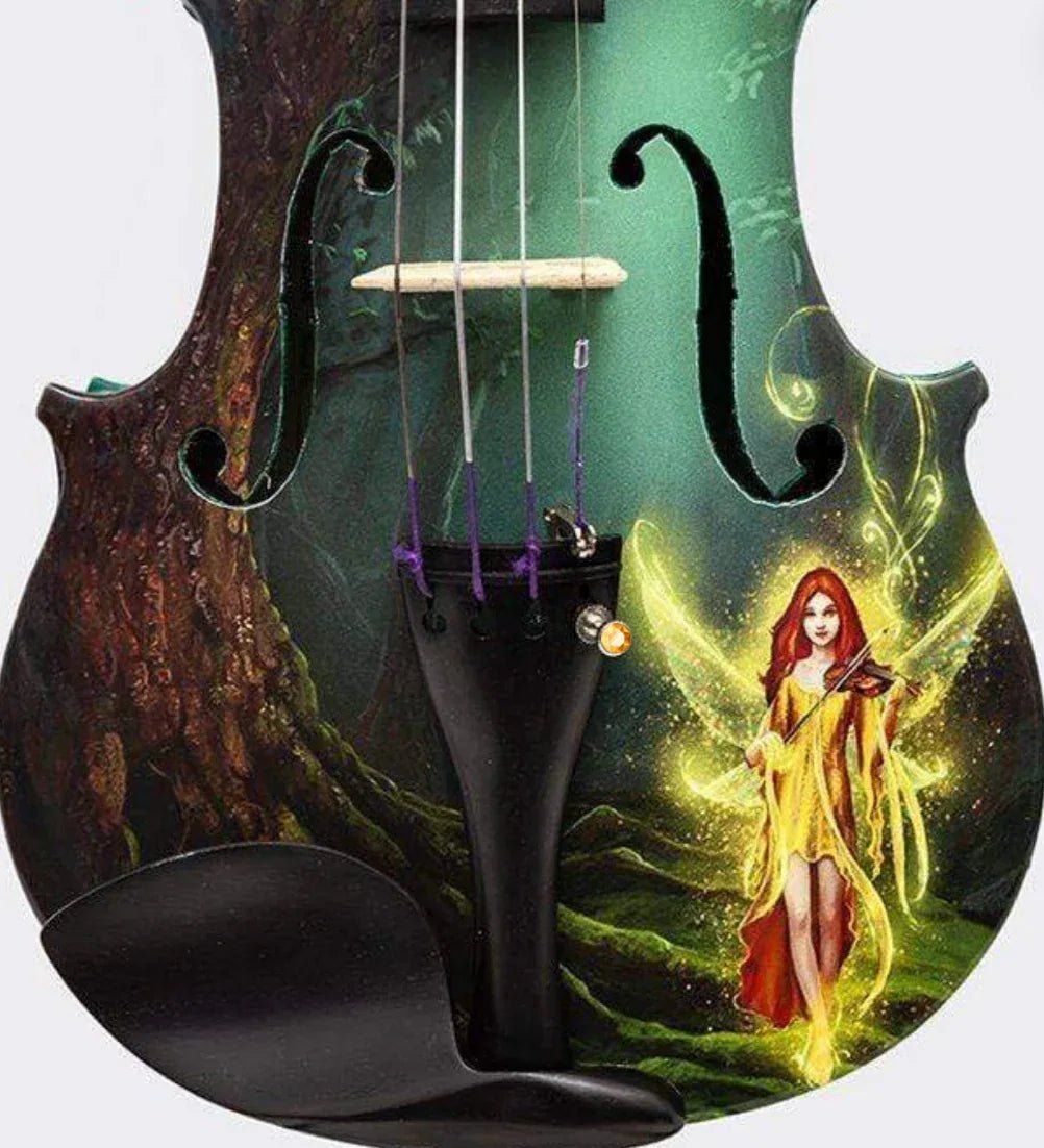 Violin Fairy Outfit | Crystal Tailpiece & Carbon Fiber Bow - Rozanna's Violins