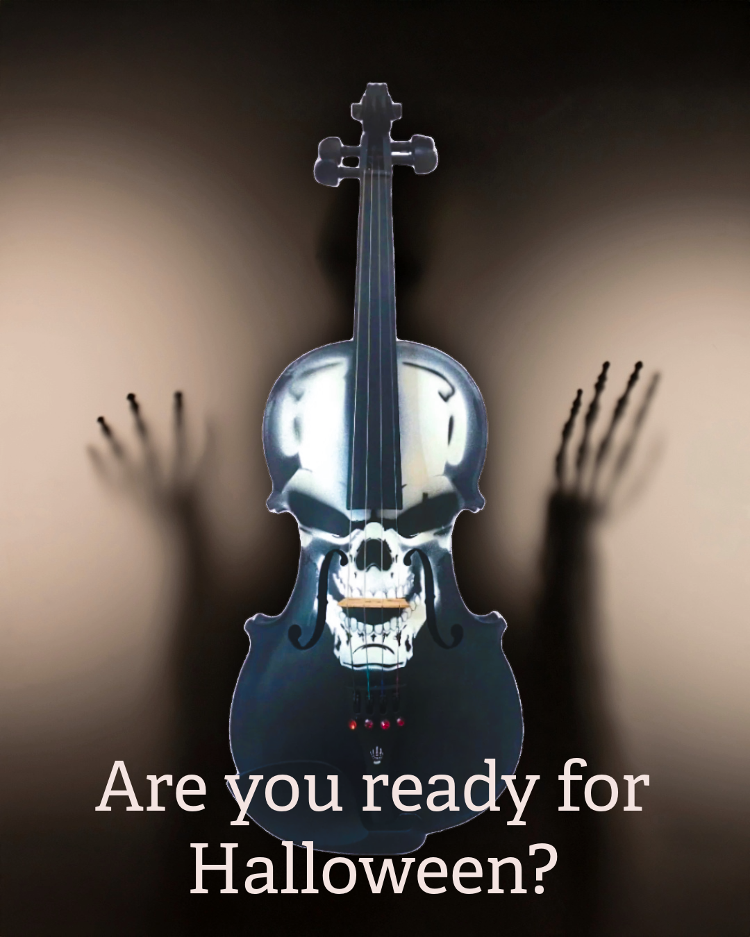Scourge of War Skull Violin Outfit