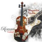 Magnolia Heaven Violin Natural Outfit | Pearl Fine Tuners & Brazilwood Bow - Rozanna's Violins