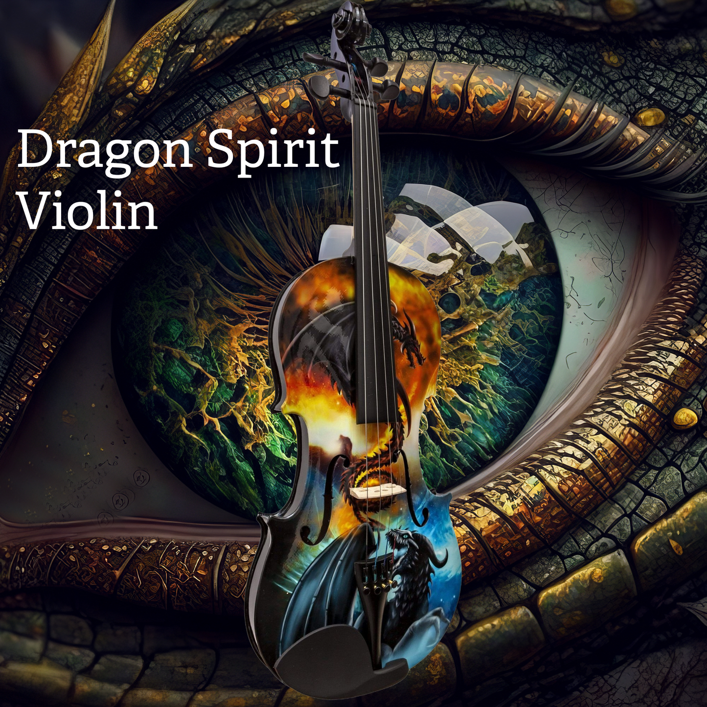 Dragon Spirit Violin Outfit