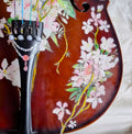 Cherry Blossom Cello Outfit | Pearl Fine Tuners & Brazilwood Bow - Rozanna's Violins