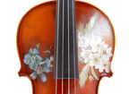 Song Bird Viola Outfit | Robin Egg Blue Pearl Tuners & Brazilwood Bow