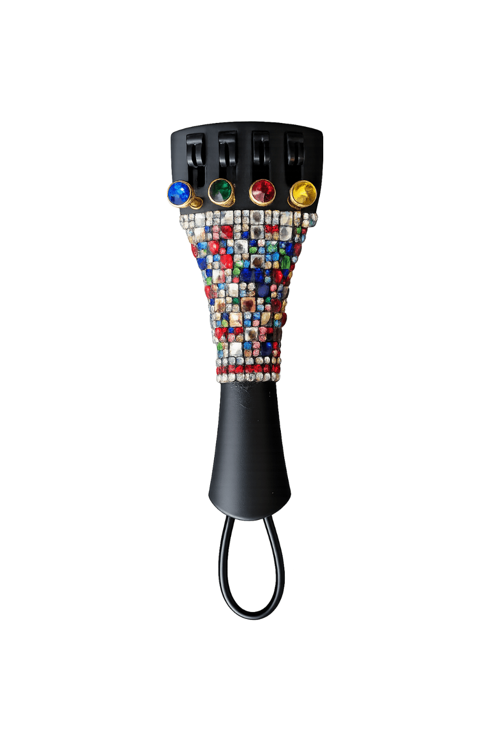 Rozanna’s Stained Glass Crystalline Violin Tailpiece - Rozanna's Violins