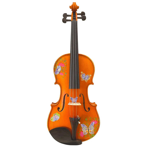 Butterfly Dream II Violin | Ornate Greco Sides & Brazilwood Bow - Rozanna's Violins
