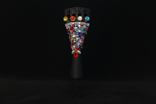 Carnival Crystalline Violin Tailpiece