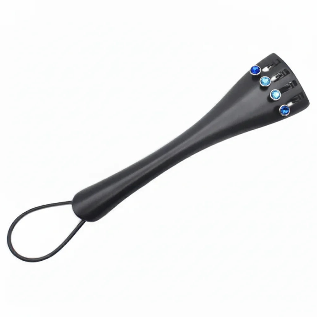 Rozanna's Blue Heaven Crystalline Cello Tailpiece - Rozanna's Violins