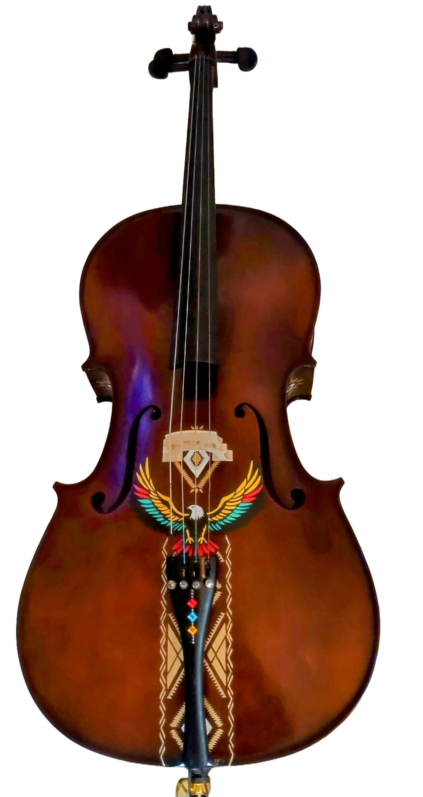 Native American Spirit Cello - Rozanna's Violins