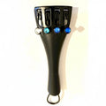 Rozanna's Blue Heaven Crystalline Viola Tailpiece | Blue Crystal Upgrade - Rozanna's Violins