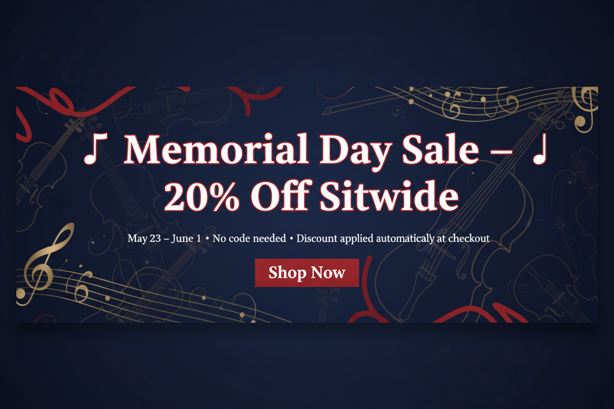 Memorial Day Sale Banner