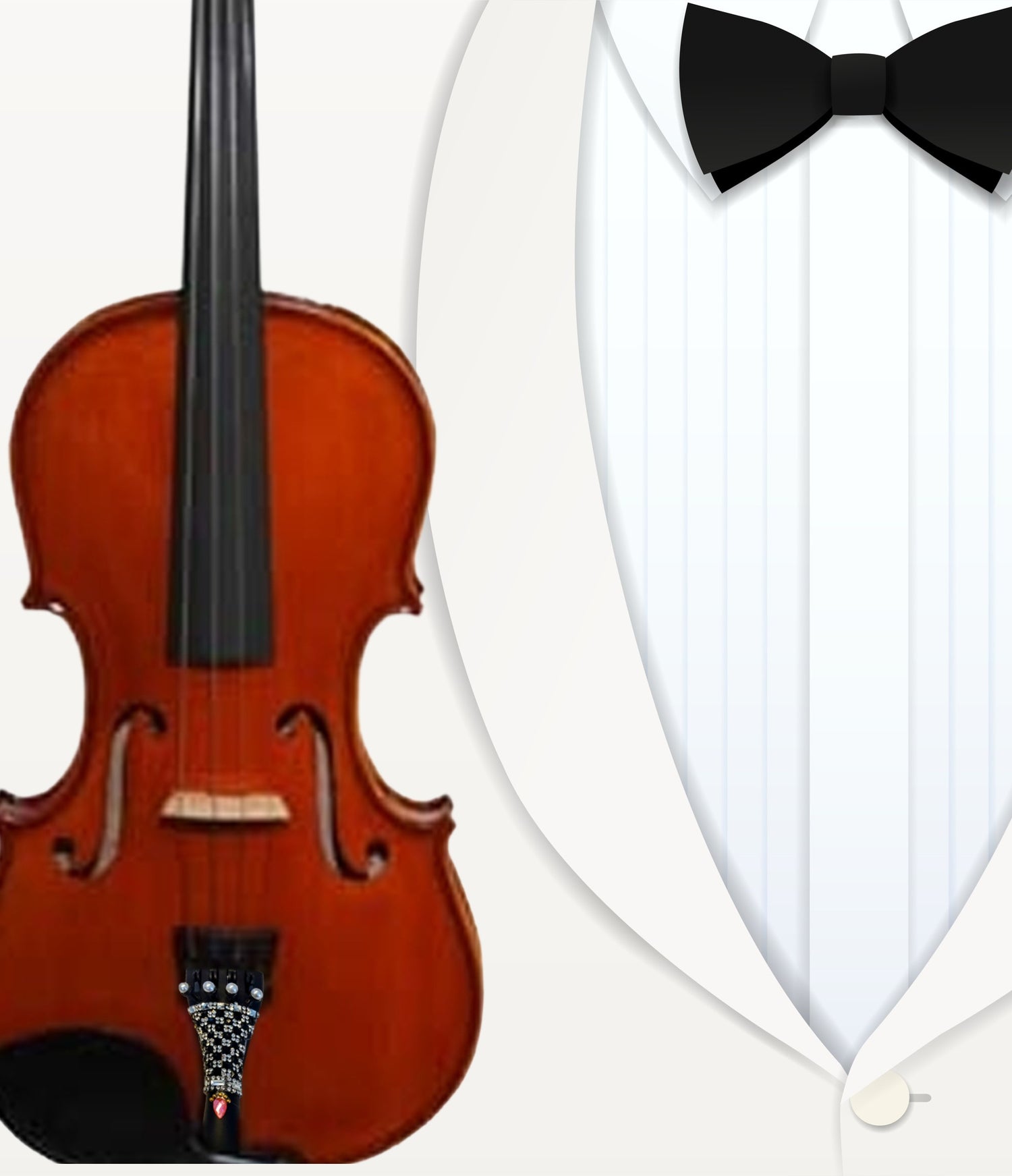 Lumina Student Violin Outfit (Tuxedo) - Rozanna's Violins