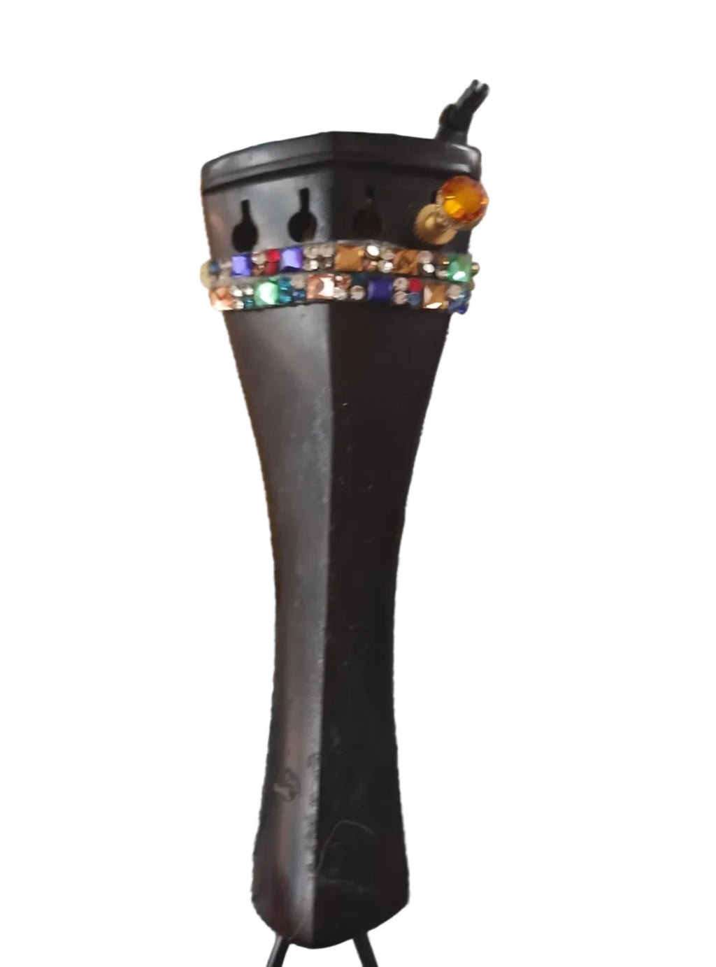 Rozanna's E String Swarovski Crystal Fine Tuner Tailpiece – Multi-Color - Rozanna's Violins