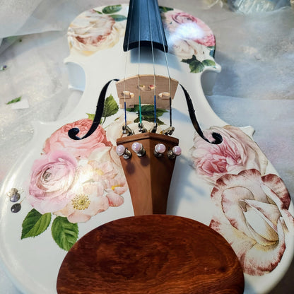 Rozanna's Rose Delight Violin Outfit -  LEFT HANDED