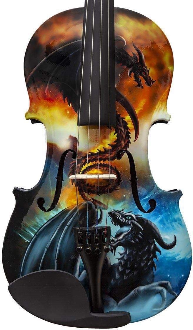 Rozanna's Violins 4/4 Dragon Spirit Violin Outfit
