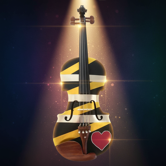 Rozanna's LOVE Wrap Violin — Theatrical Editorial