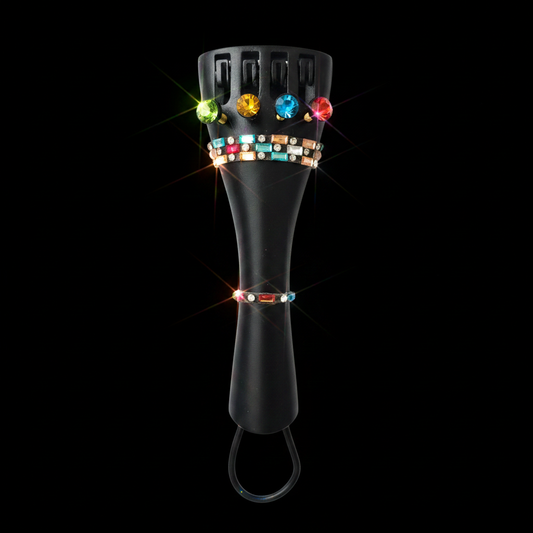 Rozanna's Rainbow Note Violin Tailpiece — Editorial