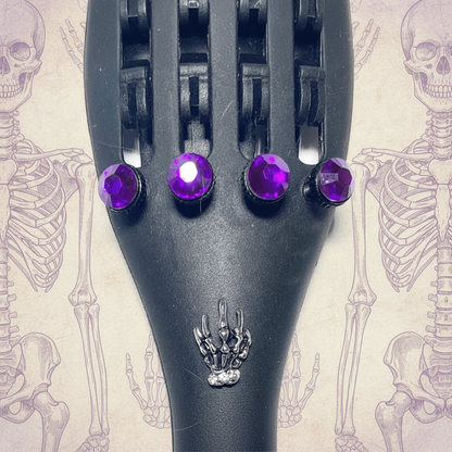 Skeleton Hand — Purple Editorial Light
