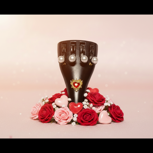 Valentine Heart Tailpiece - Floral Editorial