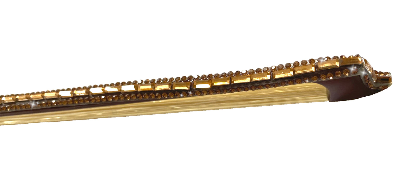 Rozanna's Bling Gold Violin Bow