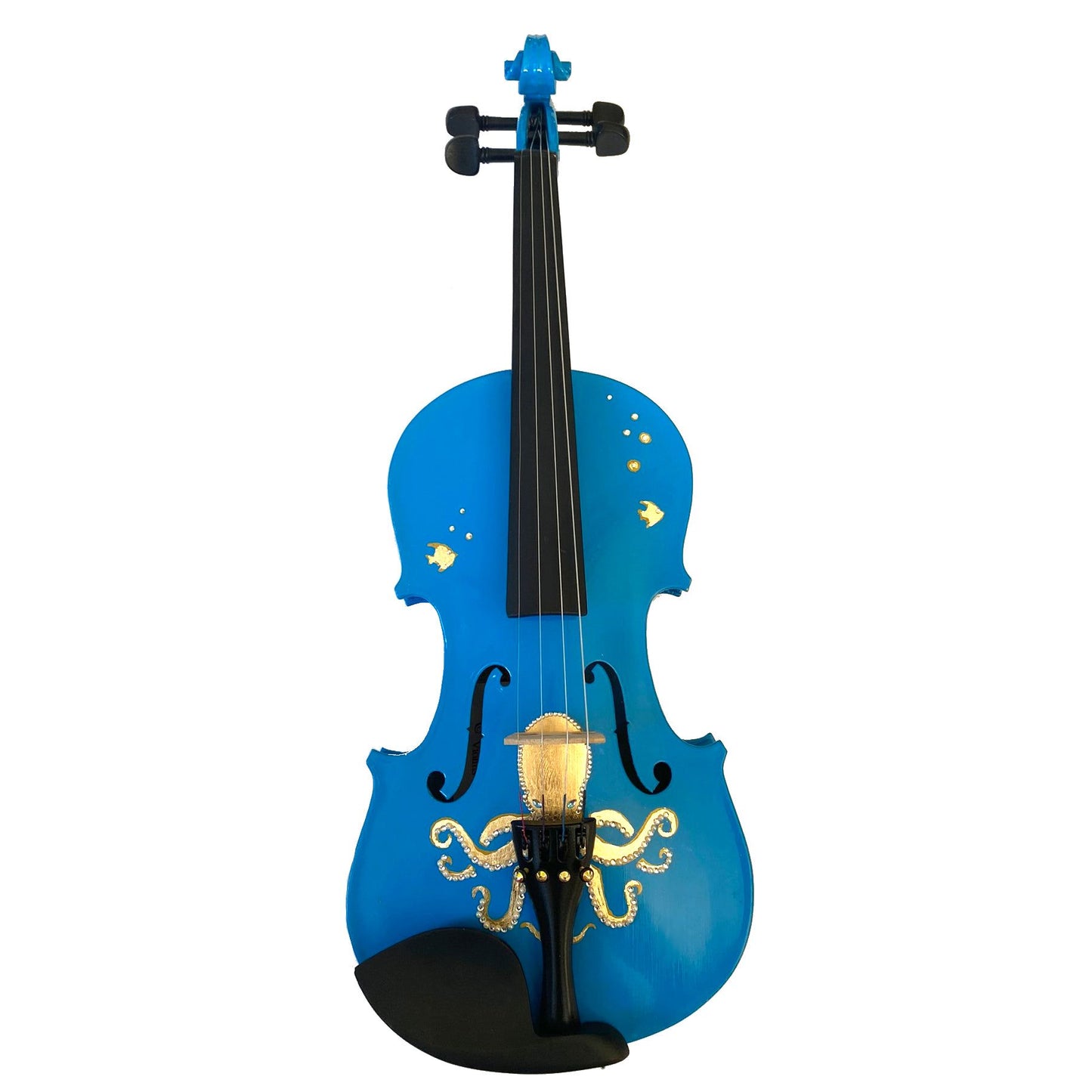 Octopus Bling Blue Violin Outfit