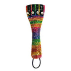Rainbow Crystal Violin Tailpiece | Multi-Color Crystal Fine Tuners - Rozanna's Violins