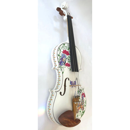 Rozanna's Violins Butterfly Dream II White Violin w/Greca (B stock)