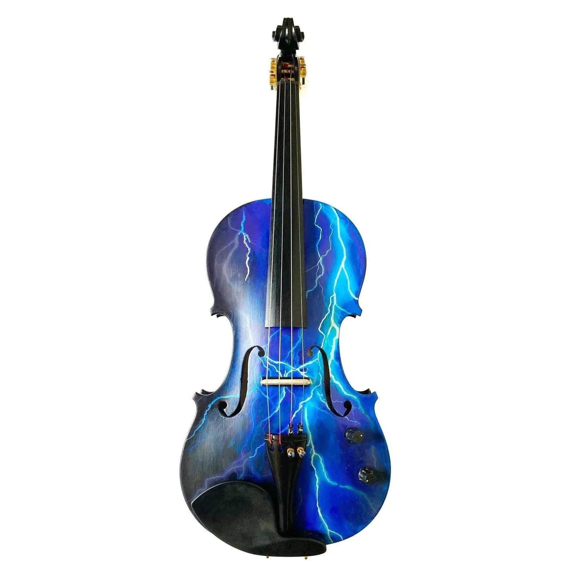 Rozanna's Electric Blue Lightning Violin Complete Set Up – Rozanna's ...