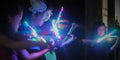 Rozanna's Multi Color Violin Glow Bow | 8 Light Settings & Crystal Frog - Rozanna's Violins