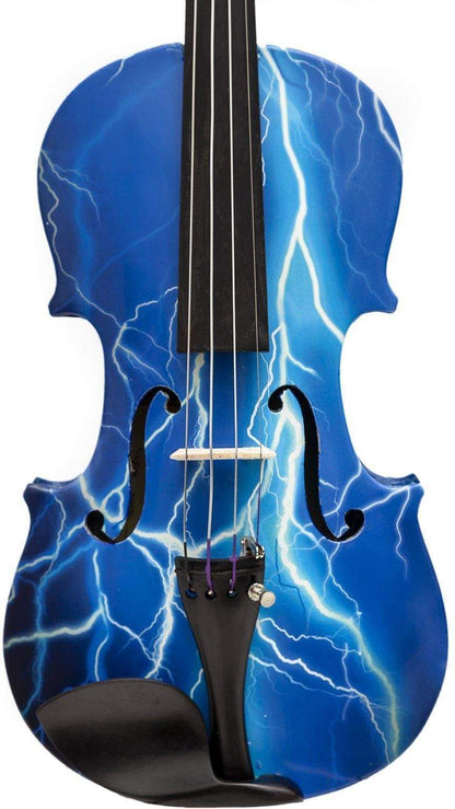 Rozanna's Violins 4/4 Rozanna's Violins Blue Lightning Violin Outfit